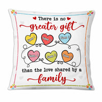 Personalized Love Shared By Family Pillow NB308 23O47 thumb 1