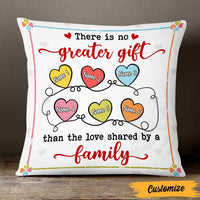 Personalized Love Shared By Family Pillow NB308 23O47 thumb 1