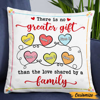 Personalized Love Shared By Family Pillow NB308 23O47 thumb 1