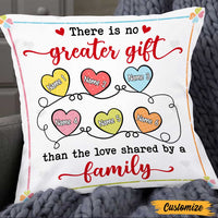 Personalized Love Shared By Family Pillow NB308 23O47 thumb 1