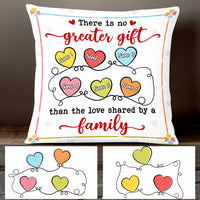 Personalized Love Shared By Family Pillow NB308 23O47 thumb 1