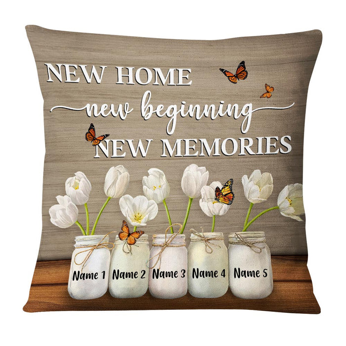 Personalized Family New Home Pillow NB307 95O36 1
