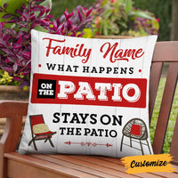 Personalized Patio What Happens Stays Pillow DB29 26O66 thumb 1