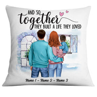 Personalized Family Together Built A Life Pillow DB13 26O34 thumb 1