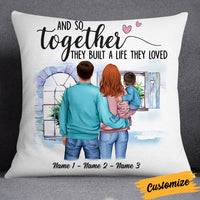 Personalized Family Together Built A Life Pillow DB13 26O34 thumb 1