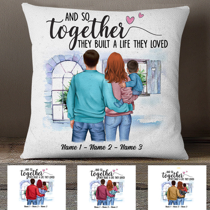 Personalized Family Together Built A Life Pillow DB13 26O34 1