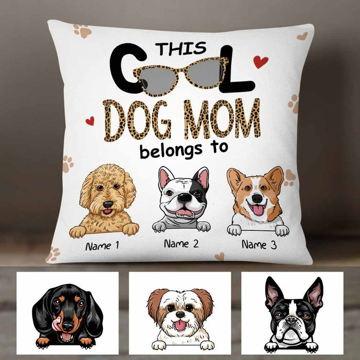 Personalized Dog Mom Pillow DB11 87O58 1