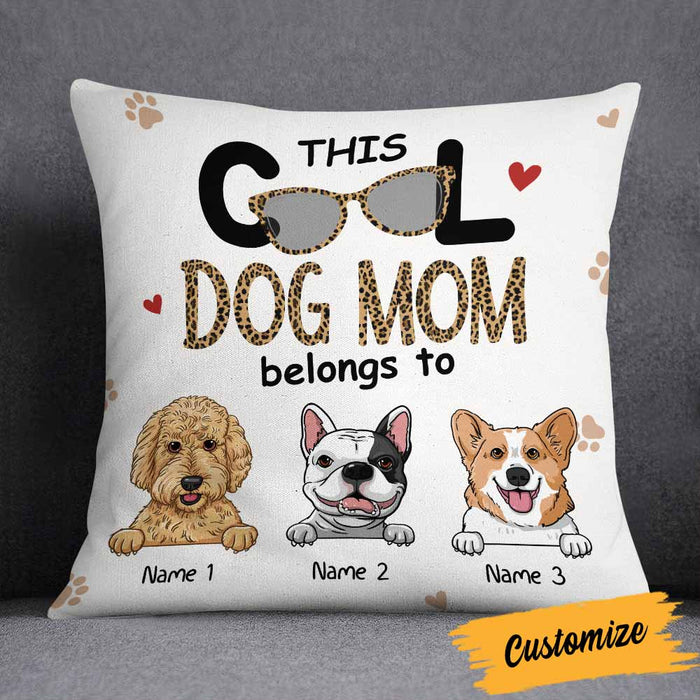 Personalized Dog Mom Pillow DB11 87O58 1