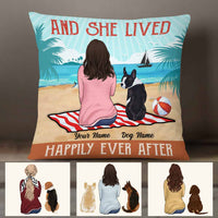 Personalized Dog Mom Pillow DB12 87O58 thumb 1