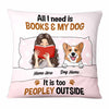 Personalized Book Dog Mom Pillow NB291 81O58 thumb 1