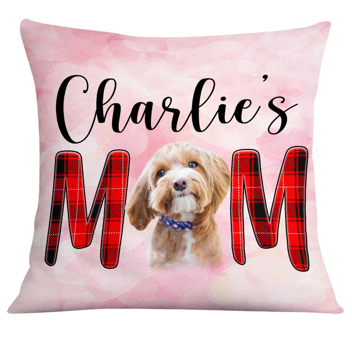 Personalized Dog Cat Mom Photo Pillow DB49 95O19 1