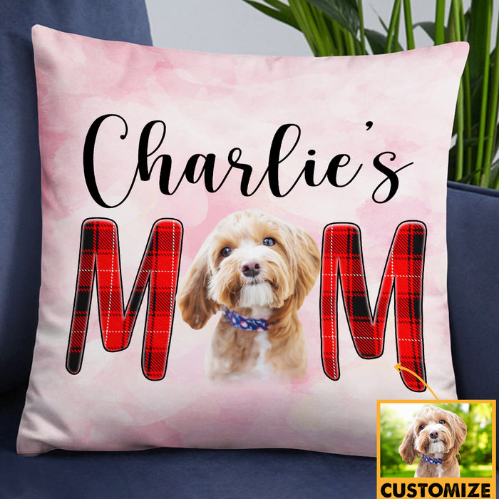 Personalized Dog Cat Mom Photo Pillow DB49 95O19 1