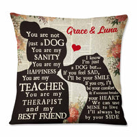 Personalized You Are Not Just A Dog Mom Pillow DB11 85O57 thumb 1