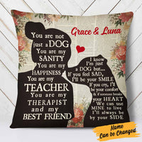 Personalized You Are Not Just A Dog Mom Pillow DB11 85O57 thumb 1