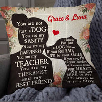 Personalized You Are Not Just A Dog Mom Pillow DB11 85O57 thumb 1