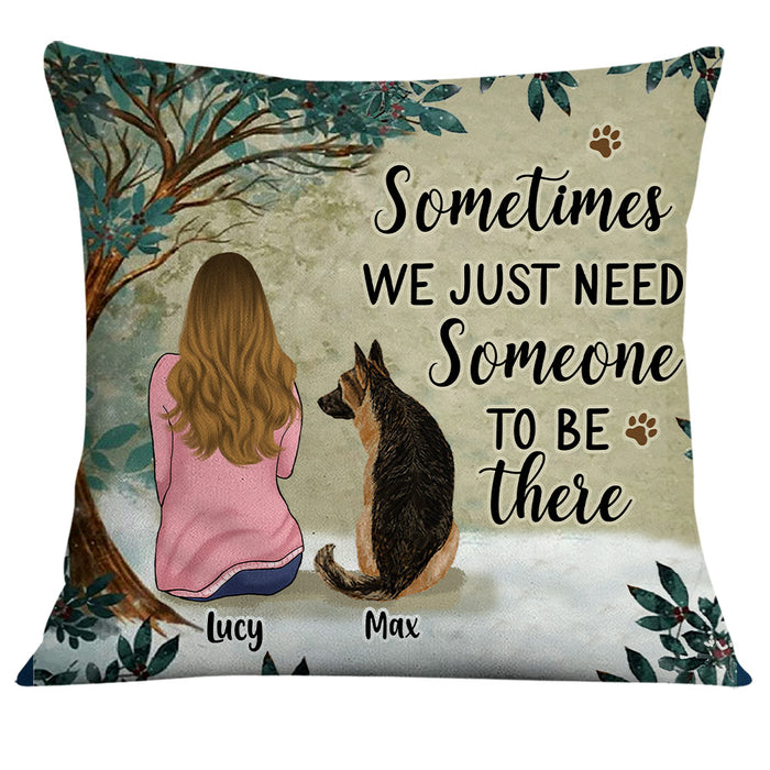 Personalized Dog Mom Pillow DB13 85O34 1