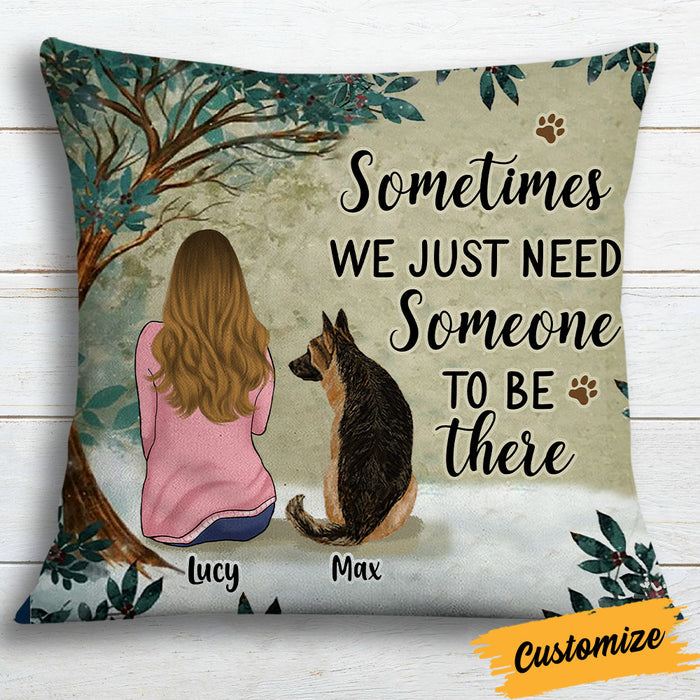 Personalized Dog Mom Pillow DB13 85O34 1