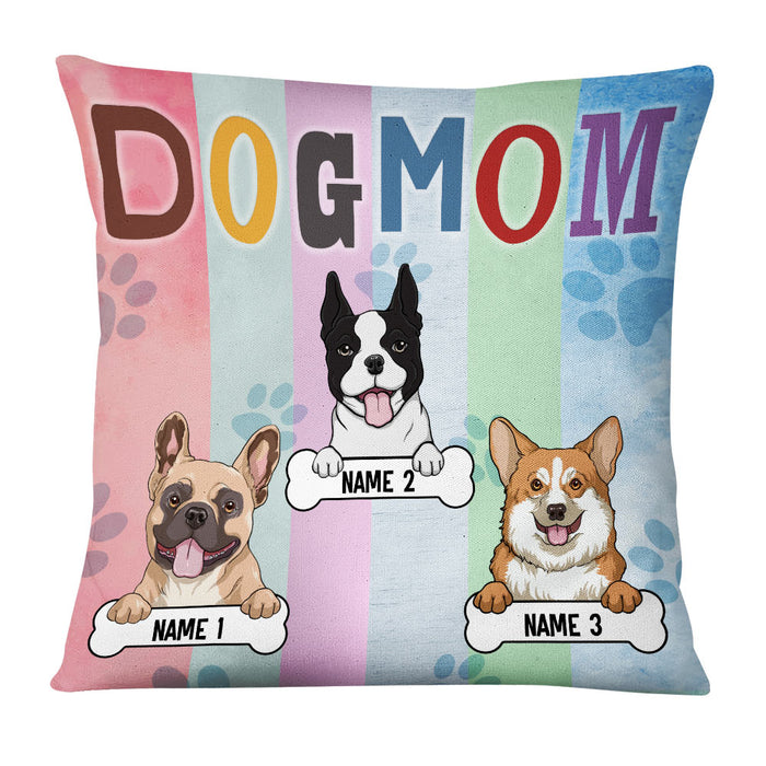 Personalized Dog Mom Pillow DB11 95O36 1