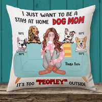 Personalized Dog Mom Pillow NB297 87O66 thumb 1