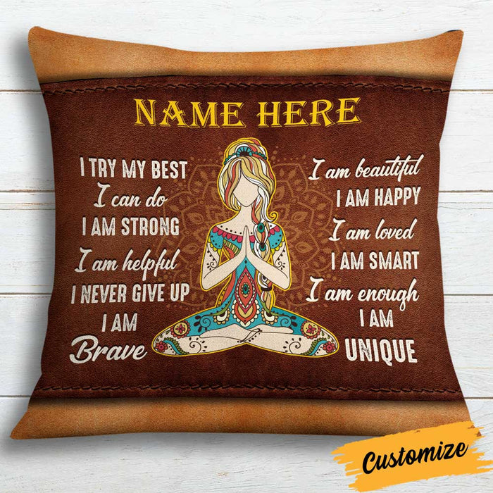 Personalized HIppie Girl Pillow DB14 81O34 1