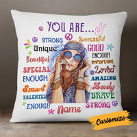 Personalized Hippie Girl You Are Pillow DB178 81O18 thumb 1