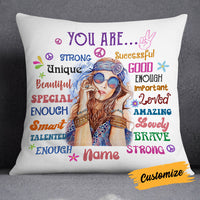 Personalized Hippie Girl You Are Pillow DB178 81O18 thumb 1