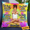 Personalized Hippie Girl Pillow DB14 87O58 1