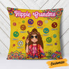 Personalized Hippie Grandma Pillow DB13 95O58 1