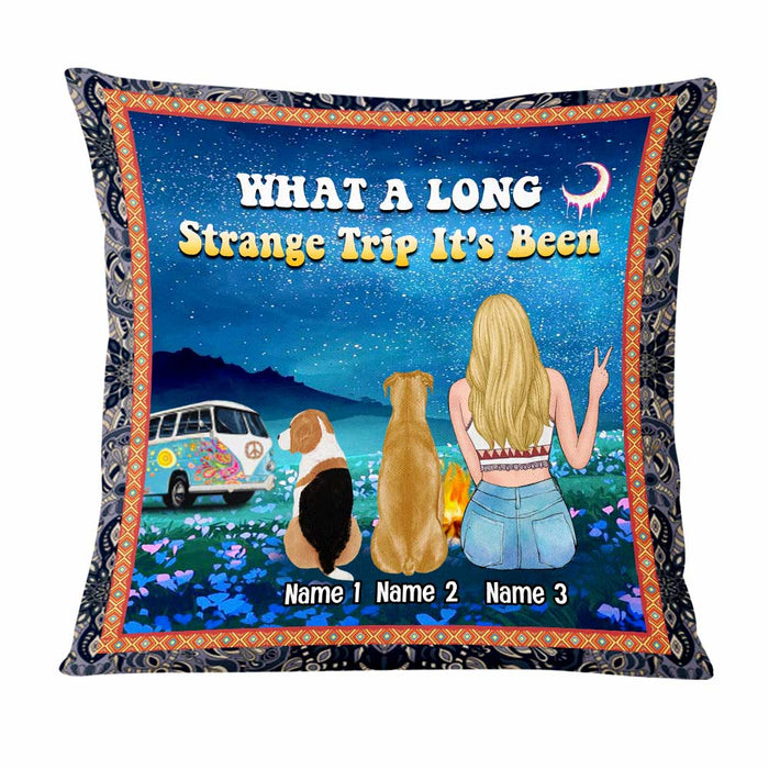 Personalized Hippie Dog Pillow DB15 26O47 1