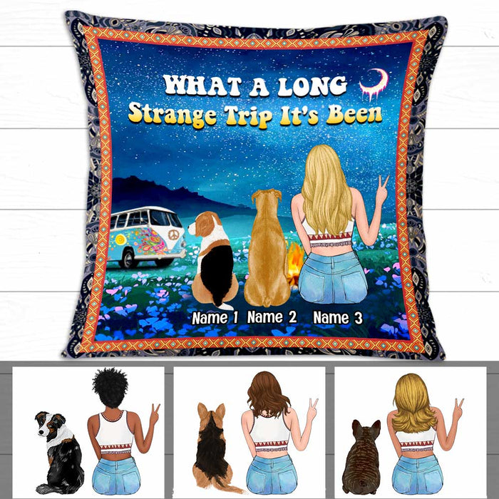 Personalized Hippie Dog Pillow DB15 26O47 1