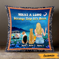 Personalized Hippie Dog Pillow DB15 26O47 thumb 1