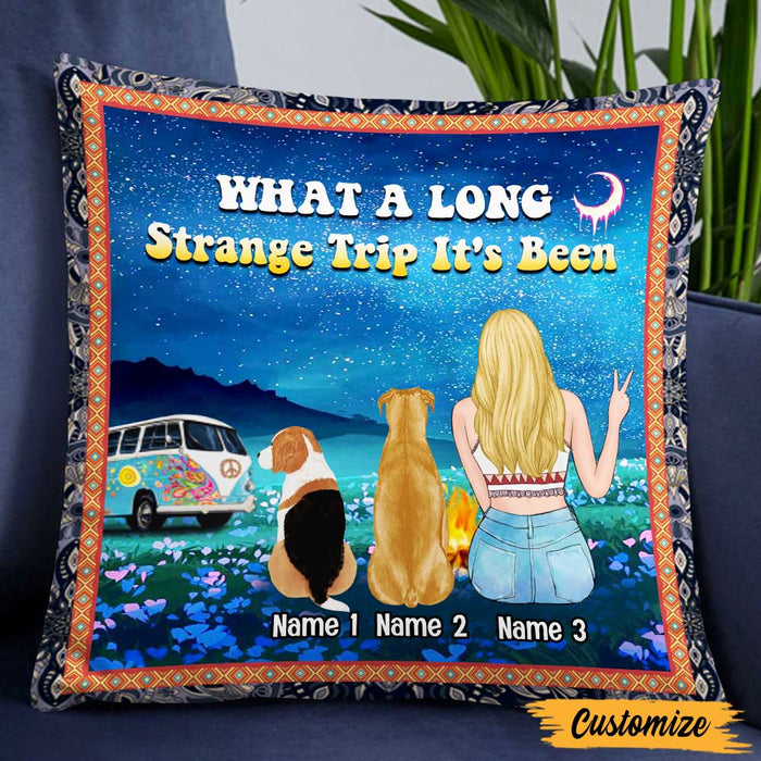 Personalized Hippie Dog Pillow DB15 26O47 1