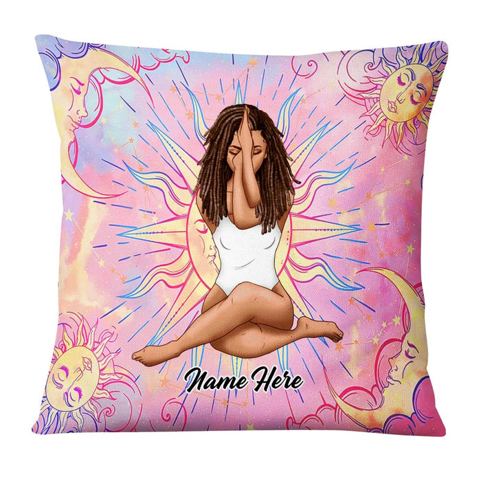 Personalized Hippie Girl Pillow DB13 23O36 1