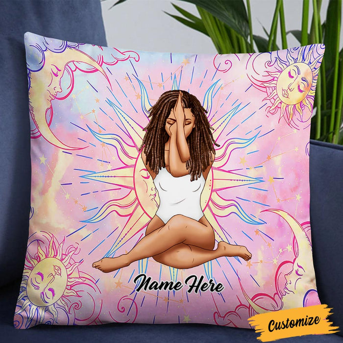 Personalized Hippie Girl Pillow DB13 23O36 1