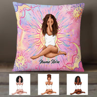 Personalized Hippie Girl Pillow DB13 23O36 thumb 1