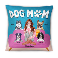 Personalized Dog Mom Pillow NB297 23O66 thumb 1