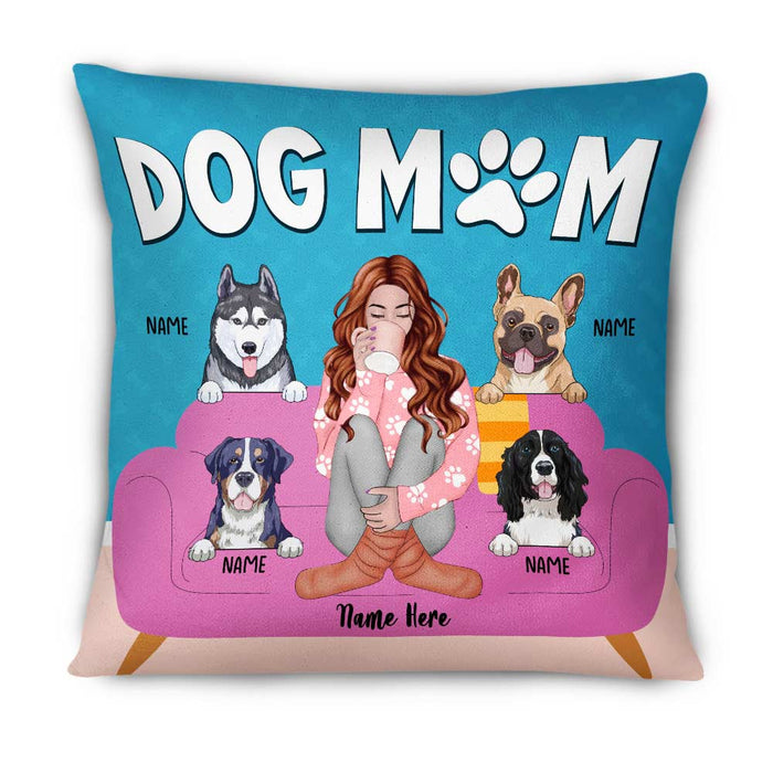Personalized Dog Mom Pillow NB297 23O66 1