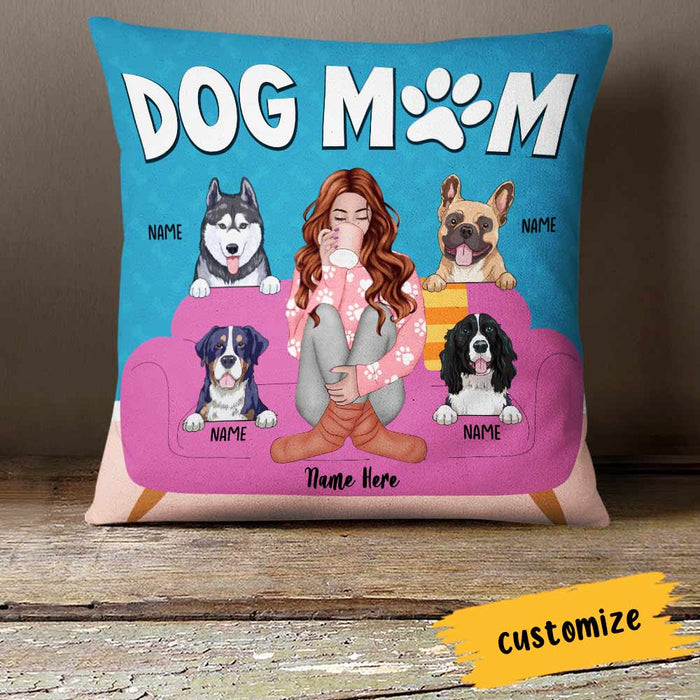 Personalized Dog Mom Pillow NB297 23O66 1