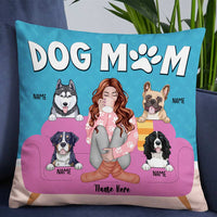 Personalized Dog Mom Pillow NB297 23O66 thumb 1