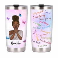 Personalized Daughter I Am BWA Steel Tumbler OB289 30O58 thumb 1