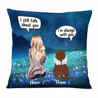 Personalized Dog Memo Conversation Pillow DB22 87O58 thumb 1