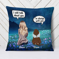 Personalized Dog Memo Conversation Pillow DB22 87O58 thumb 1