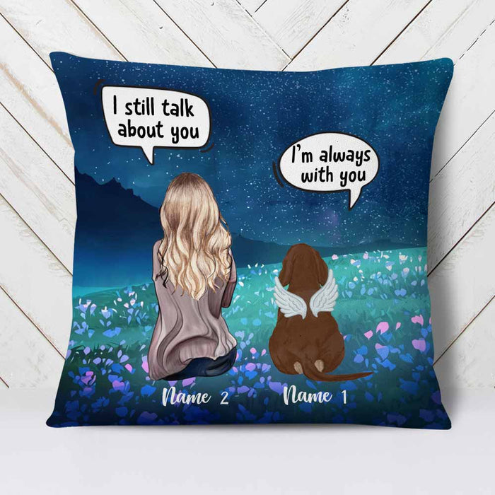 Personalized Dog Memo Conversation Pillow DB22 87O58 1