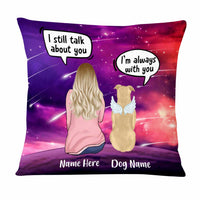 Personalized Dog Memo Conversation Pillow DB21 87O47 thumb 1