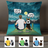 Personalized Dog Memo Conversation Pillow DB21 30O36 thumb 1