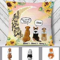Personalized Dog Memo Conversation Pillow DB23 30O34 thumb 1