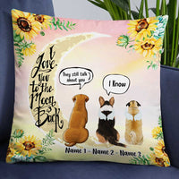 Personalized Dog Memo Conversation Pillow DB23 30O34 thumb 1