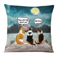 Personalized Dog Memo Conversation Pillow DB31 26O36 thumb 1