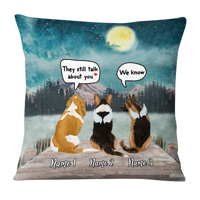 Personalized Dog Memo Conversation Pillow DB31 26O36 1