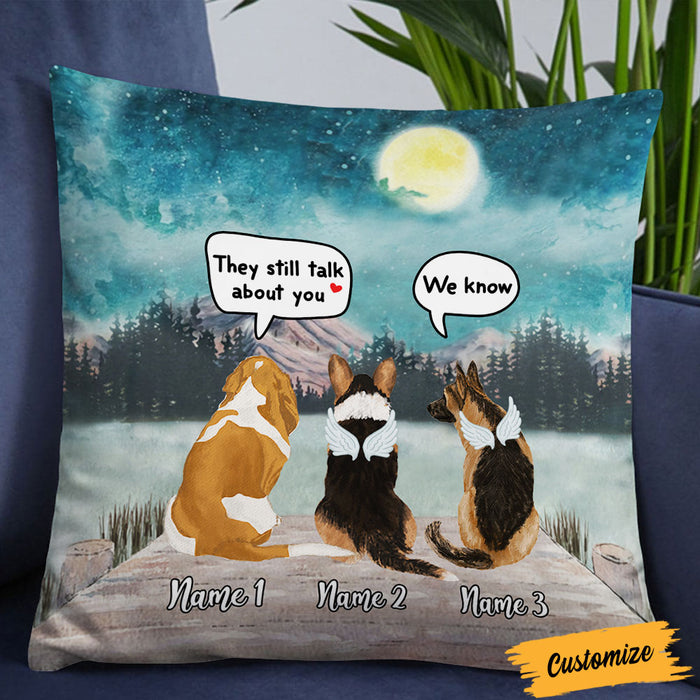 Personalized Dog Memo Conversation Pillow DB31 26O36 1